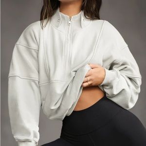 JOAH BROWN RETRO HALF ZIP